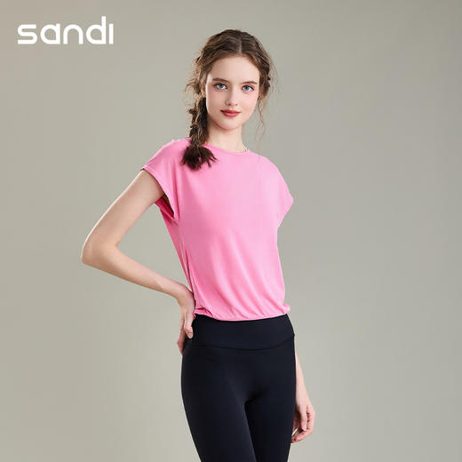 sandi短袖罩衫	SE22022 商品图0
