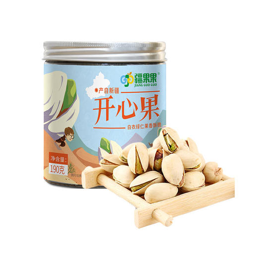 【严选】疆果果坚果干果送礼好品开心果190g/罐（厂家直发） 商品图2