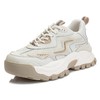 吸膜底真皮老爹鞋女2023秋季新款女士跑步运动鞋子女休闲百搭女鞋 商品缩略图4
