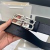 BALENCIAGA巴黎世家新款时尚腰带，原版光皮搭配原版底皮，配上复古经典扣，时尚百搭 商品缩略图2