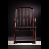 血檀罗锅枨带矮老梳背椅中式古典椅（运费到付） 商品缩略图0