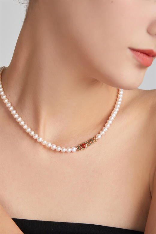 关于“爱”  3号珍珠项链  时时刻刻 商品图5