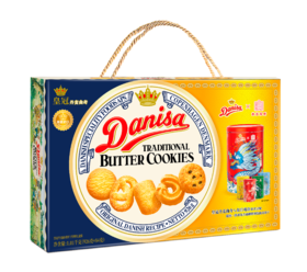 皇冠丹麦曲奇礼盒装1.01kg