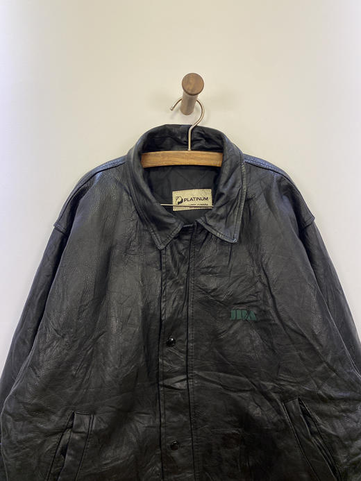 90年代 Vintage PLATINUM 加拿大 皮衣 _LJK(L) 商品图0