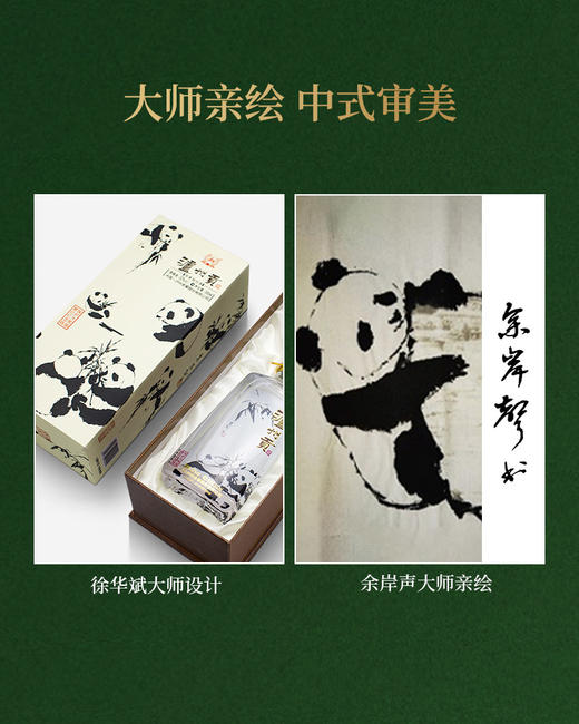 泸州贡认养大熊猫贡贡4周年纪念款52度浓香型白酒x6瓶整箱 商品图2