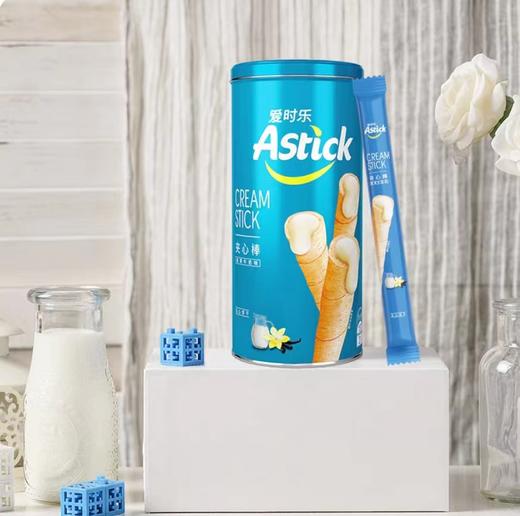 爱时乐香草牛奶味夹心棒150g 商品图1