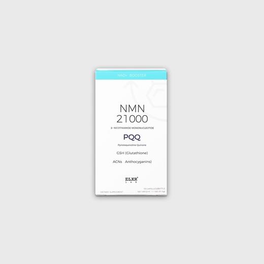 ELXR Lab 艾乐氏 NMN21000 + PQQ70粒 /罐, 每粒含300mg NMN 商品图1