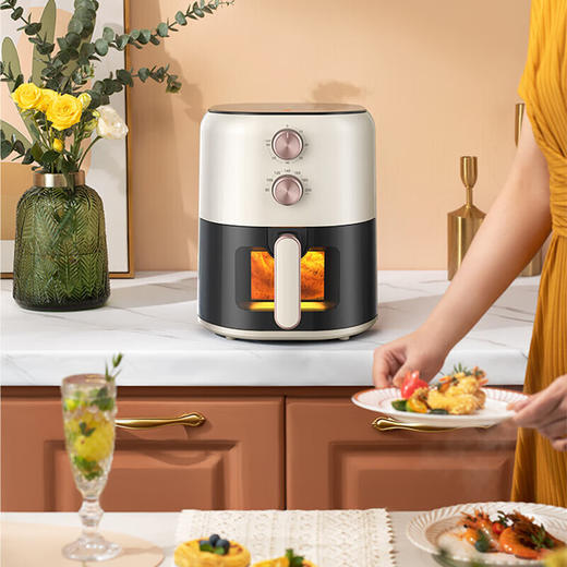 美的空气炸锅MF-KZE459X9BD 商品图1