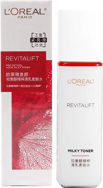 欧莱雅复颜视黄醇精粹清乳柔肤水65ml（210671） 商品图2