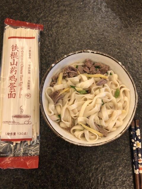 怀山宝宝铁棍山药面条基地直邮 商品图0