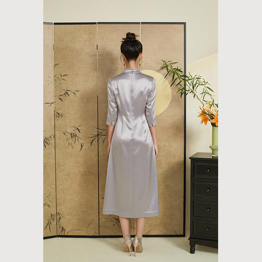 乔万尼新中式改良版旗袍连衣裙修身收腰ET3E647 商品图4