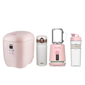 【分多包裹发货】EHA-2264A-PA多功能食物料理机+EHA-4101E-Z粉色饭煲套组【LXKGCJ10.0】