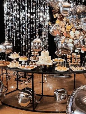 「美拉德·色系」惠东平山 婚礼甜品台案例