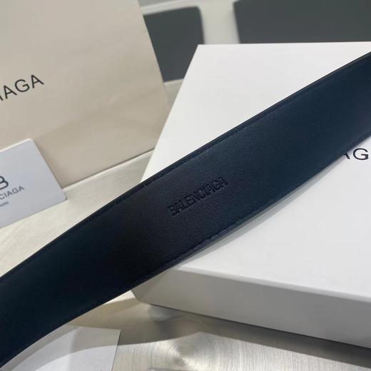 BALENCIAGA巴黎世家新款时尚腰带，原版光皮搭配原版底皮，配上复古经典扣，时尚百搭 商品图5