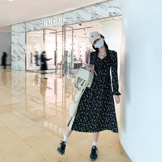 <曾小咸推荐>微信粉丝秒杀专场 仅此今天 活动结束下架【温柔碎片】碎花连衣裙 短款日常169.99 立降80 元 今天秒杀价 89.99！！ 商品图2