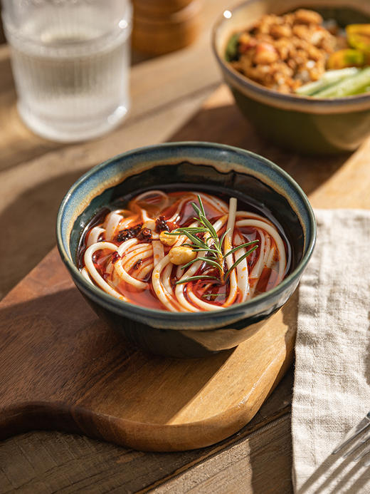 摩登主妇日式窑变釉米饭碗家用小碗陶瓷面碗个人专用餐具汤碗套装 商品图2