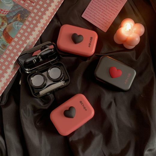 隐形眼镜盒/像鱼B89爱心 商品图0