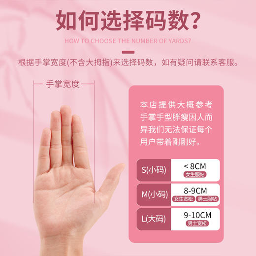 inwejia多用途食品级一次性PVC手套 商品图4