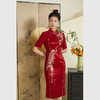 乔万尼喜宴礼服国风旗袍连衣裙重工刺绣中袖设计ET3E615 商品缩略图1