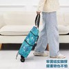 爆款可携式家用带轮超市折叠伸缩收纳袋 商品缩略图2