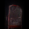 血檀罗锅枨带矮老梳背椅中式古典椅（运费到付） 商品缩略图3