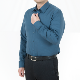 鑫缘 精品男长袖鹅绒衬衫 EC1501 