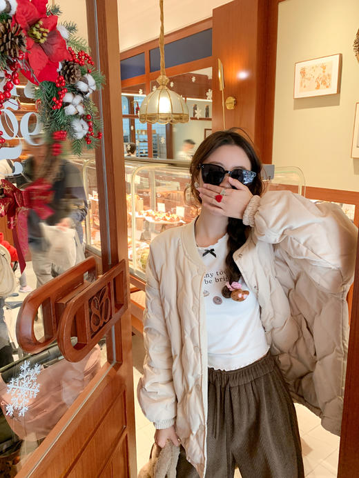 <曾小咸推荐> 印花木耳边T恤   商品图3