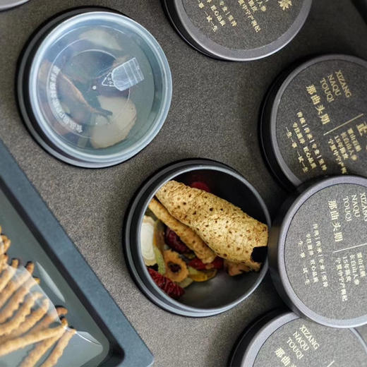 黑金版那曲头期「冬虫夏草大补元气茶」高端礼盒（120g） 商品图7