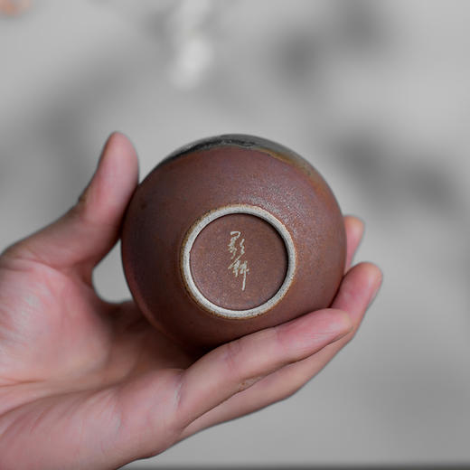 歌林柴窑大千彩醒茶罐志野素烧茶叶罐储存收纳茶盒家用陶瓷醒茶罐子 商品图5