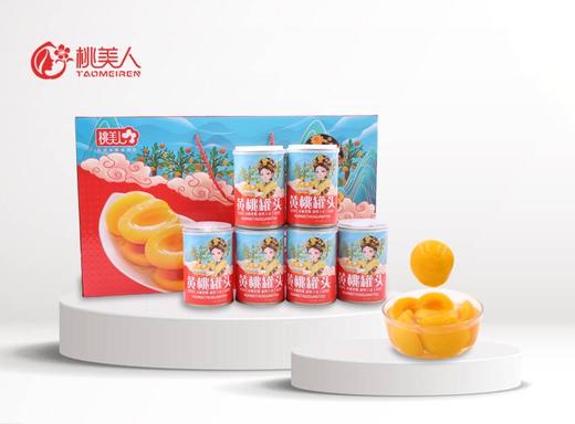 桃美人黄桃罐头425g/罐 商品图0