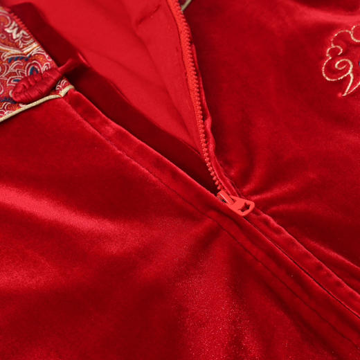 丽婴房-童衣类（冬）G3连身装C_大红\莓红 商品图5