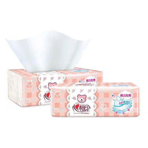 心相印120抽婴儿专用抽纸L码无香三连包 商品图2