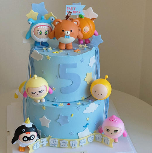 蛋仔派对（蛋糕上玩具由客人提供，此链接价格将更换为图二款，请知悉） 商品图2