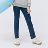 巴拉巴拉女童裤子儿童牛仔裤中大童春装甜美直筒裤时尚修身长裤潮 商品缩略图1
