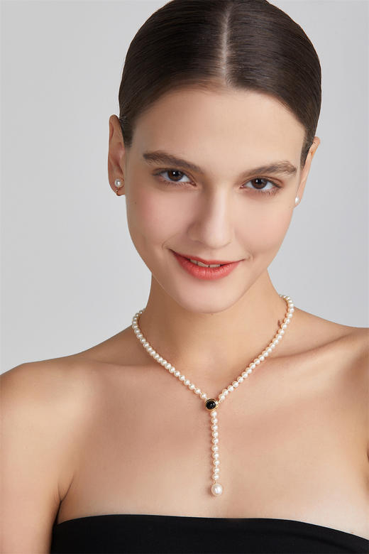 南红小团圆 经典珍珠项链3号 商品图6