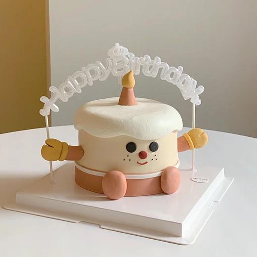 ins风小红书同款烘焙蛋糕装饰摆件软胶生日蜡烛jellycat小脚插件 商品图6