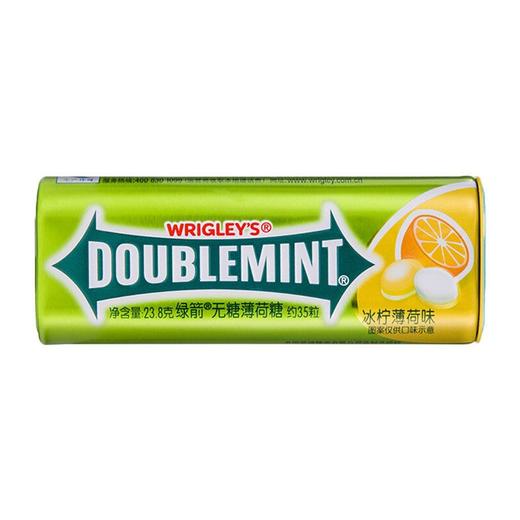 绿箭 无糖薄荷糖冰柠薄荷味23.8g*1盒 商品图0