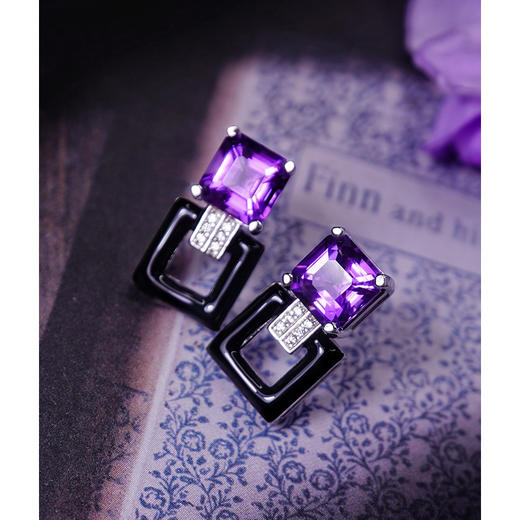 比糖更甜：炸街特殊款耳钉 | 高工艺密镶糖塔、珐琅工艺方糖耳钉 商品图2