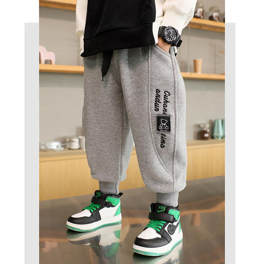 裁缝学苑TX39 韩版秋冬加绒儿童裤子纸样卫裤宝宝运动裤童装打版裁剪样板裁剪图 商品图1