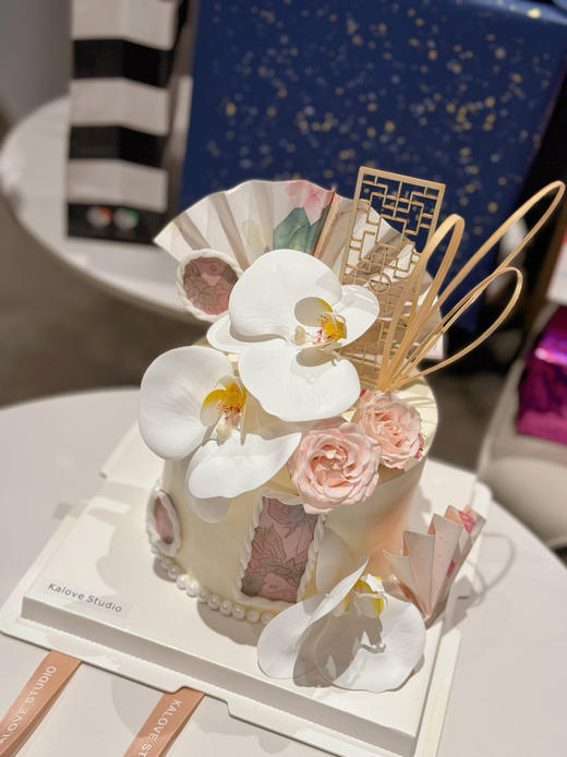 新中式国风女生妈妈生日蛋糕 商品图1