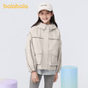 巴拉巴拉女童外套春装2024新款中大童洋气连帽防水工装风时尚潮酷 商品缩略图1