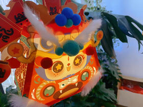 🏮【辰龙手工小神龙灯笼课】🏮套餐：饮品➕甜品➕手工灯笼制作（成品可带走）