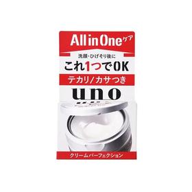 SHISEIDO资生堂 UNO吾诺 男士五合一多效保湿面霜 90g 红色 日本