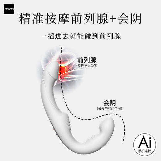 JEUSN/久兴 前高棒-加温双震AI版前列腺按摩器 商品图2