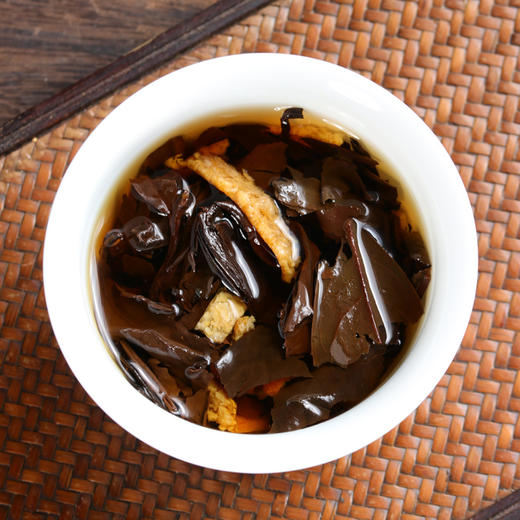 陈皮白茶 半斤装50片 2013年新会陈皮+2015年贡眉 紧压茶简易包装送316不锈钢闷壶组合 商品图3