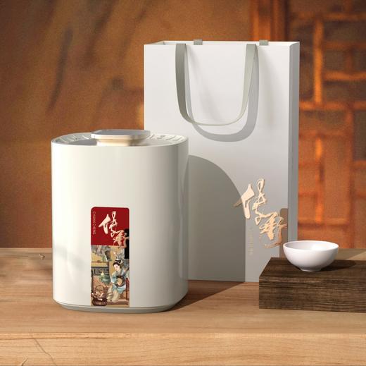 传承烤漆135高罐【汉白玉】23一套/一件24套 商品图0