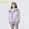 巴拉巴拉女童外套春装2024新款中大童洋气连帽防水工装风时尚潮酷 商品缩略图0
