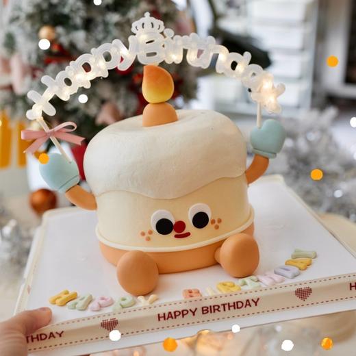 ins风小红书同款烘焙蛋糕装饰摆件软胶生日蜡烛jellycat小脚插件 商品图2