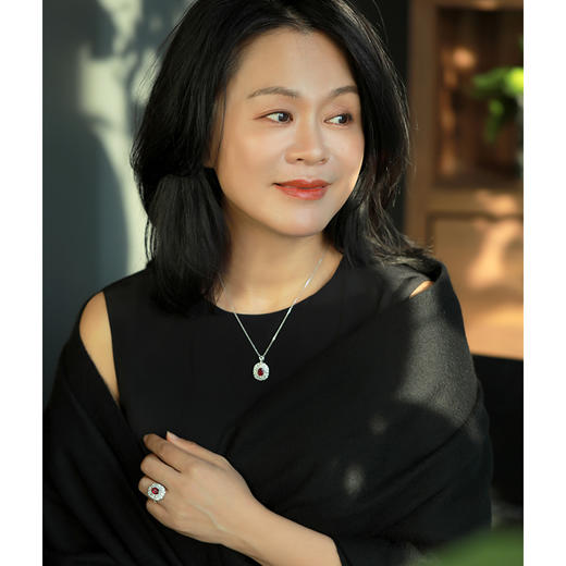 永不过时，经典戴妃款 | 培育红、绿宝石戒指、项链、耳钉 商品图0