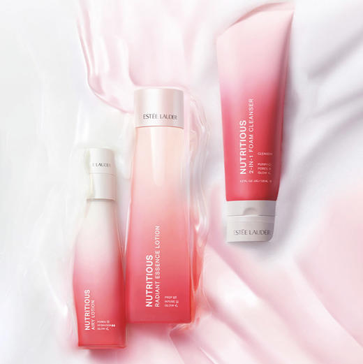 【清爽型 油皮首选】美国 Estee Lauder雅诗兰黛 红石榴水乳洁面三件套 套盒 (爽肤水200ml+乳液100ml+洗面奶125ml) 商品图13